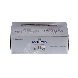 Lurpak Butter Unsalted 6 × 50 g