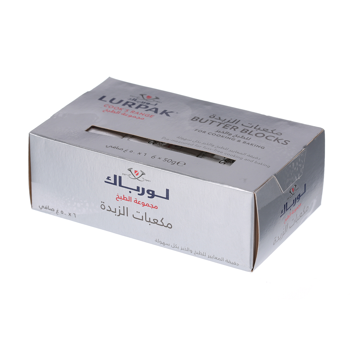 Lurpak Butter Unsalted 6 × 50 g