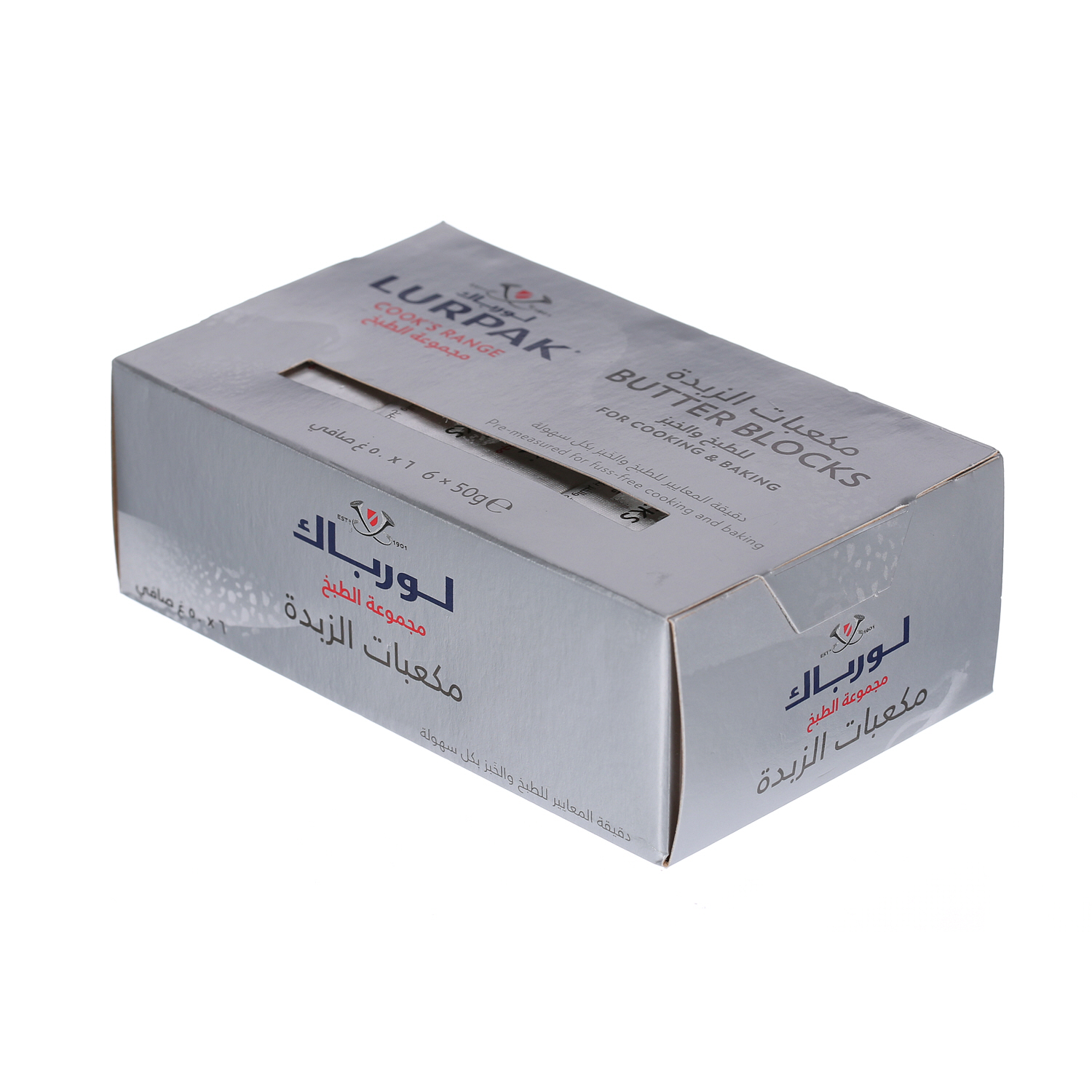 Lurpak Butter Unsalted 6 × 50 g