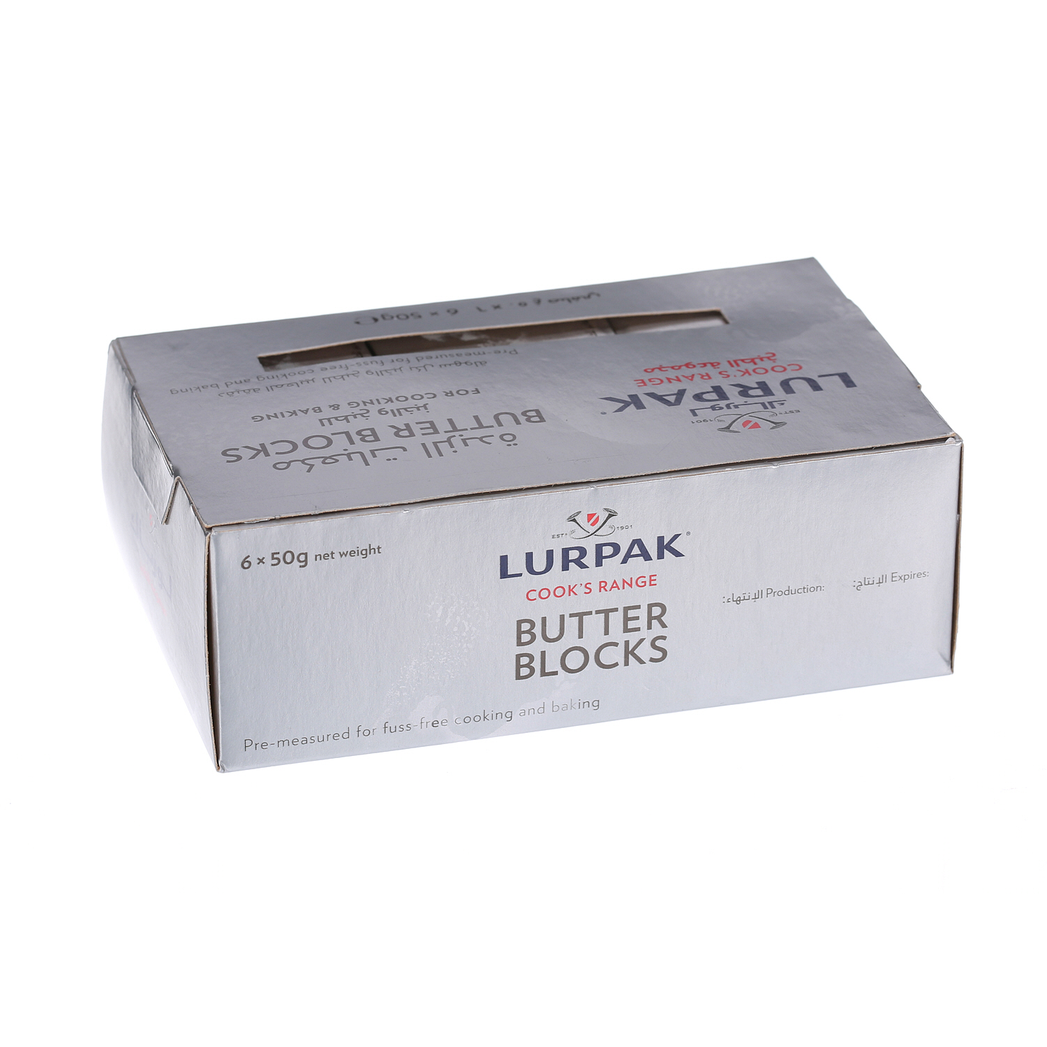 Lurpak Butter Unsalted 6 × 50 g