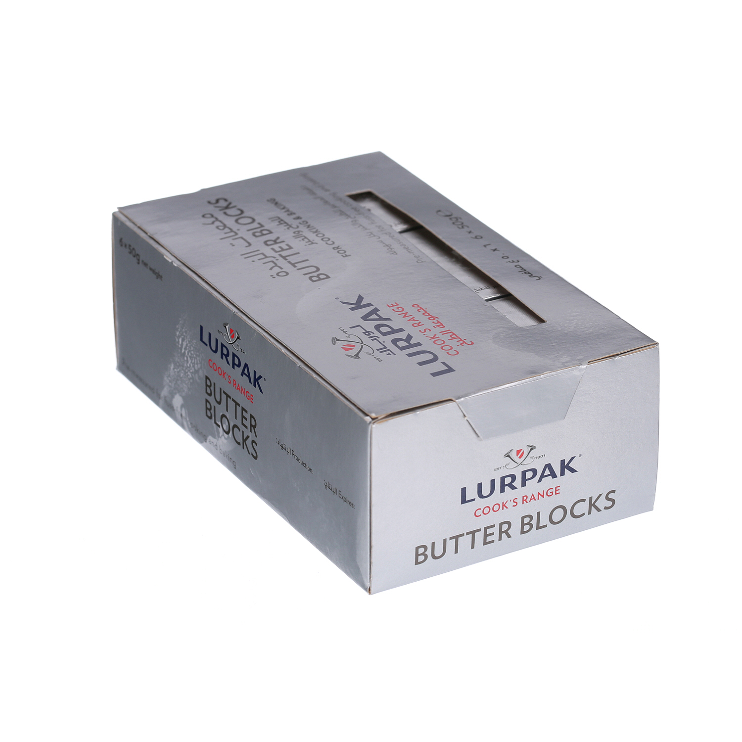 Lurpak Butter Unsalted 6 × 50 g