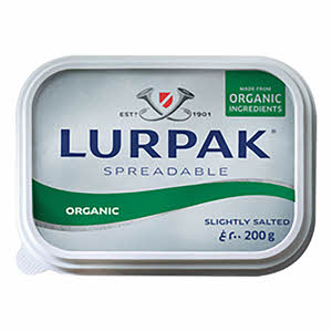 Lurpak Organic Spearadble Salted 200 g