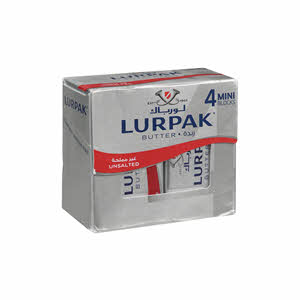 Lurpak Us Mini Blocks Butter 4 × 50 g