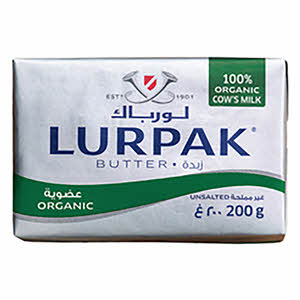Lurpak Butter Organic Unsalted 200 g
