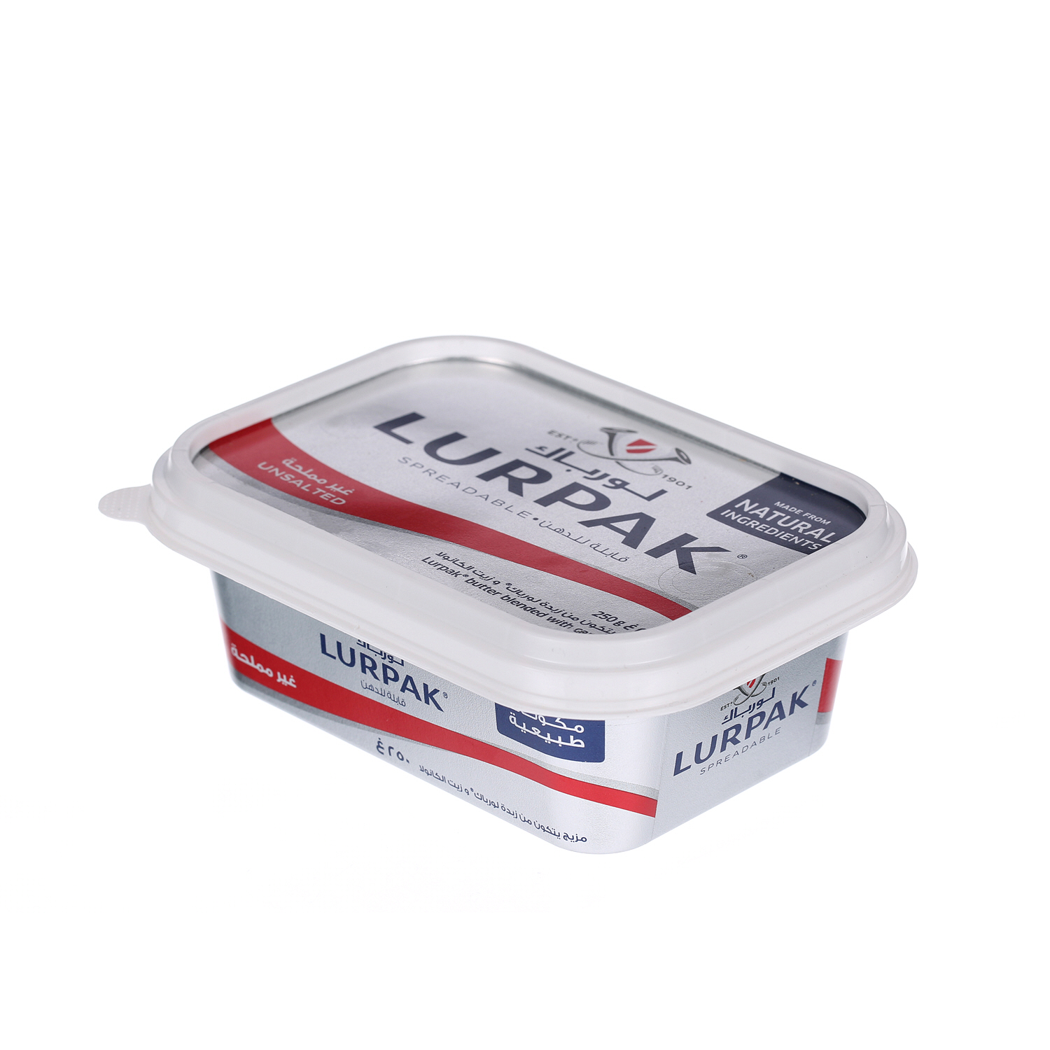 Lurpak Butter Spreadable Unsalted 250 g