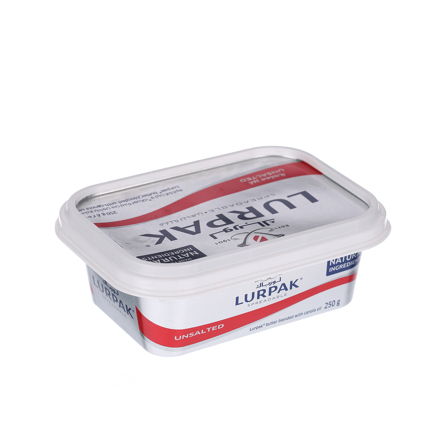 Lurpak Butter Spreadable Unsalted 250 g