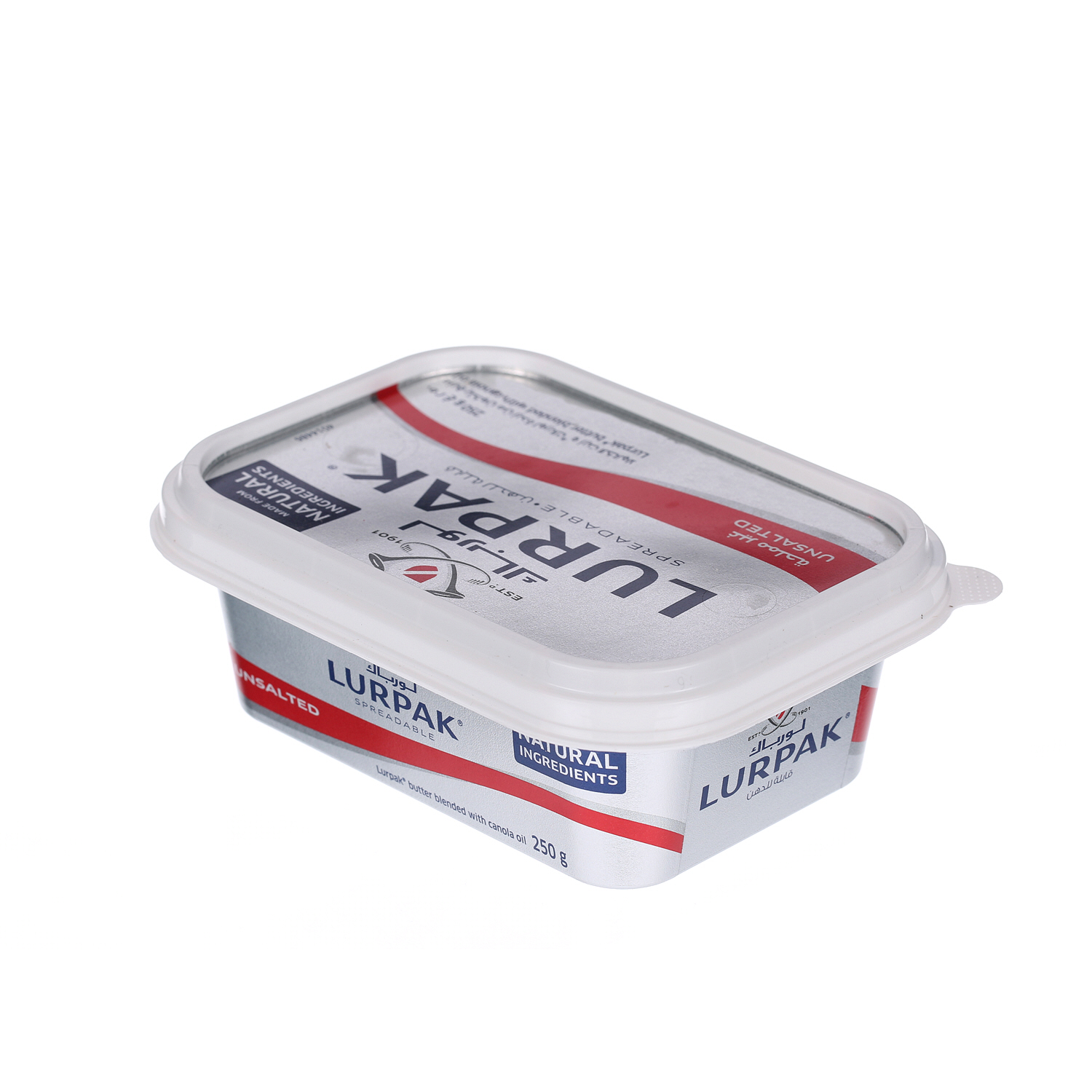 Lurpak Butter Spreadable Unsalted 250 g