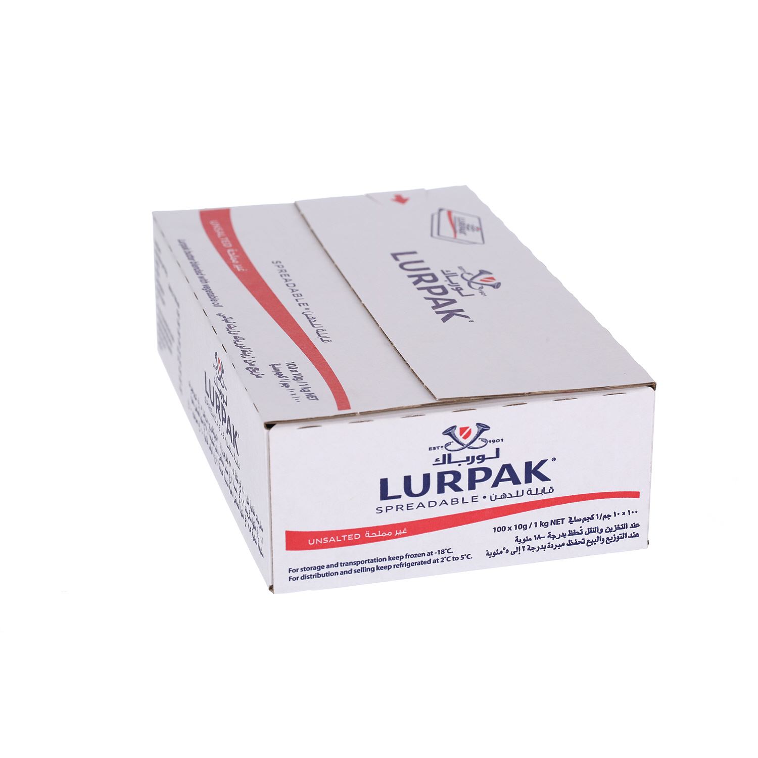 Lurpak Butter Soft Unsalted 100 x 10 g