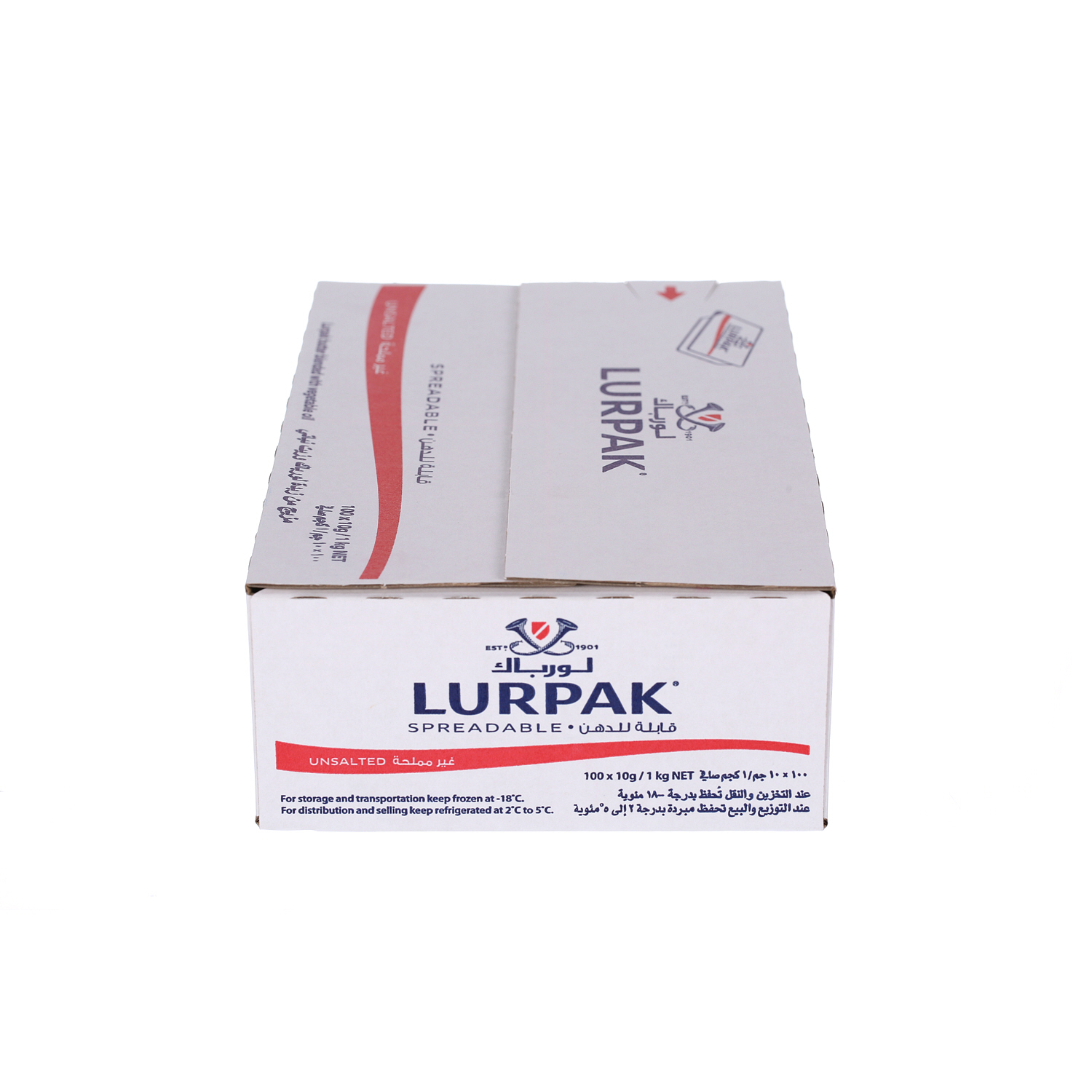 Lurpak Butter Soft Unsalted 100 x 10 g