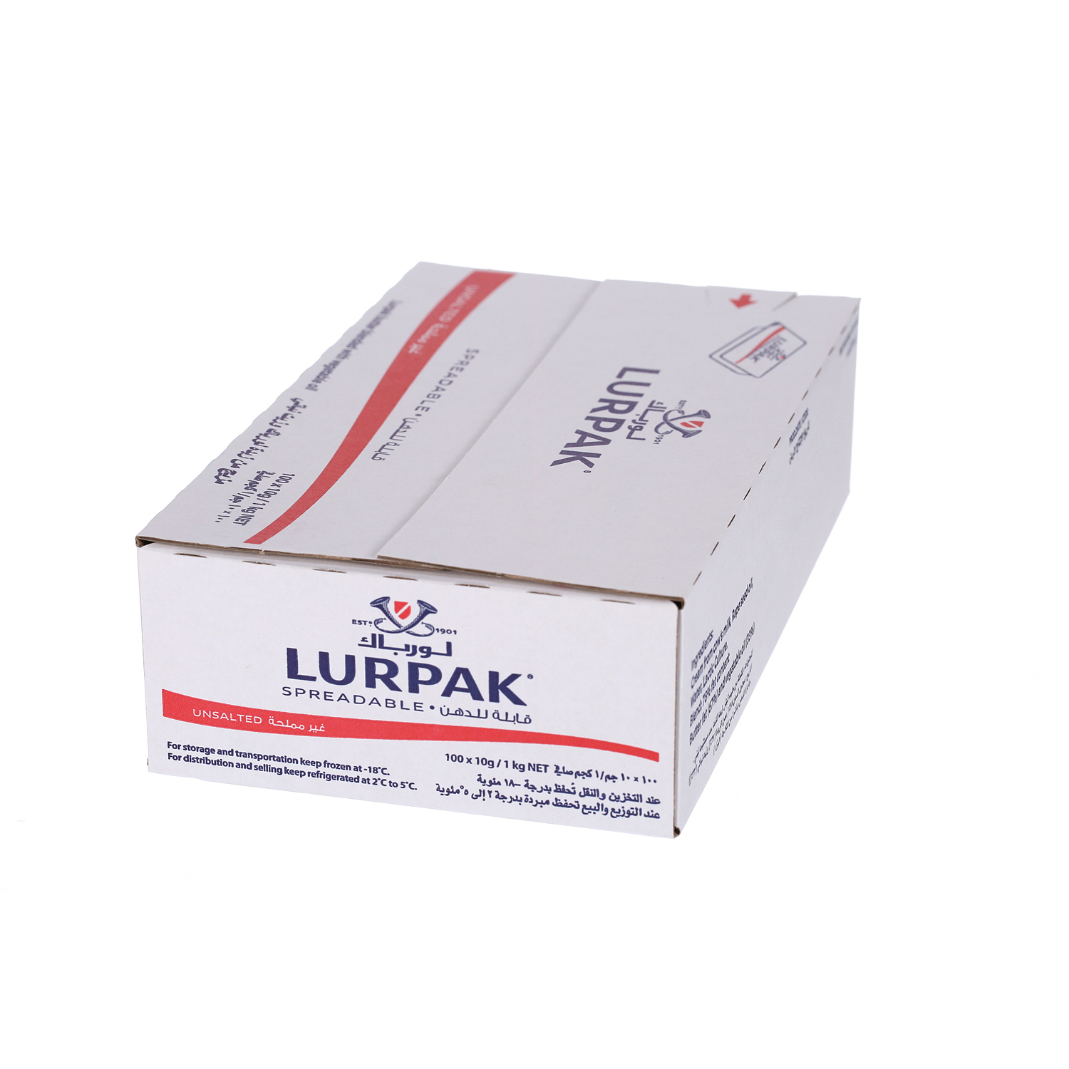 Lurpak Butter Soft Unsalted 100 x 10 g