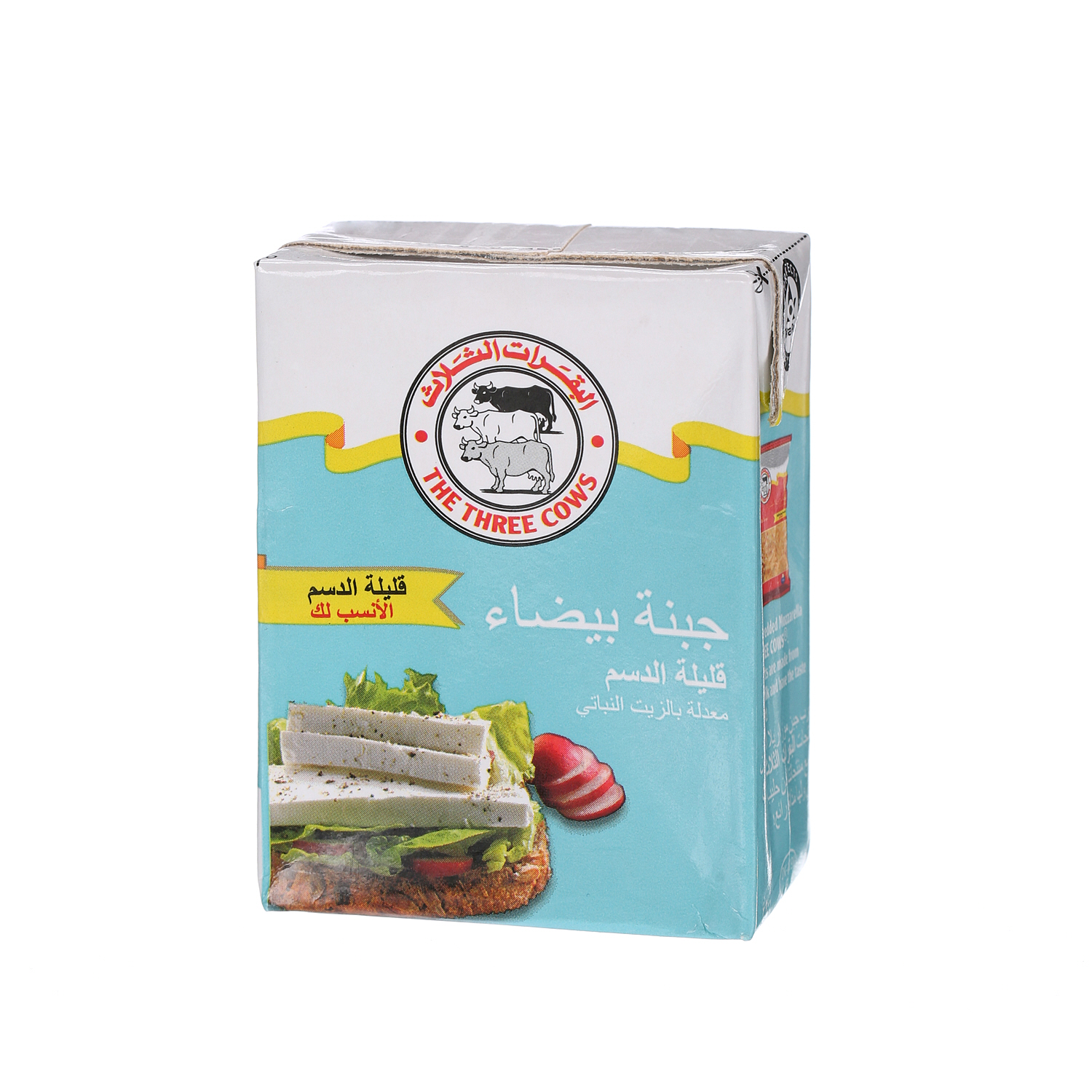 The Three Cows White Cheese Low Fat 200 g