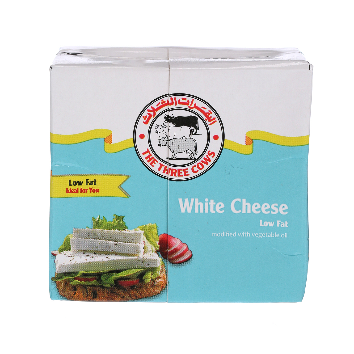 The Three Cows Feta Low Fat Cheese 500 g