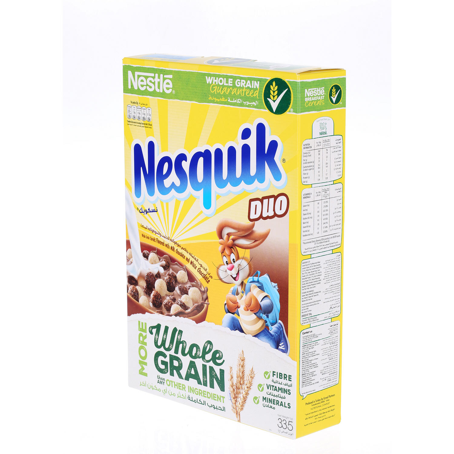 Nestlé Nesquick Duo Cereal 335gm