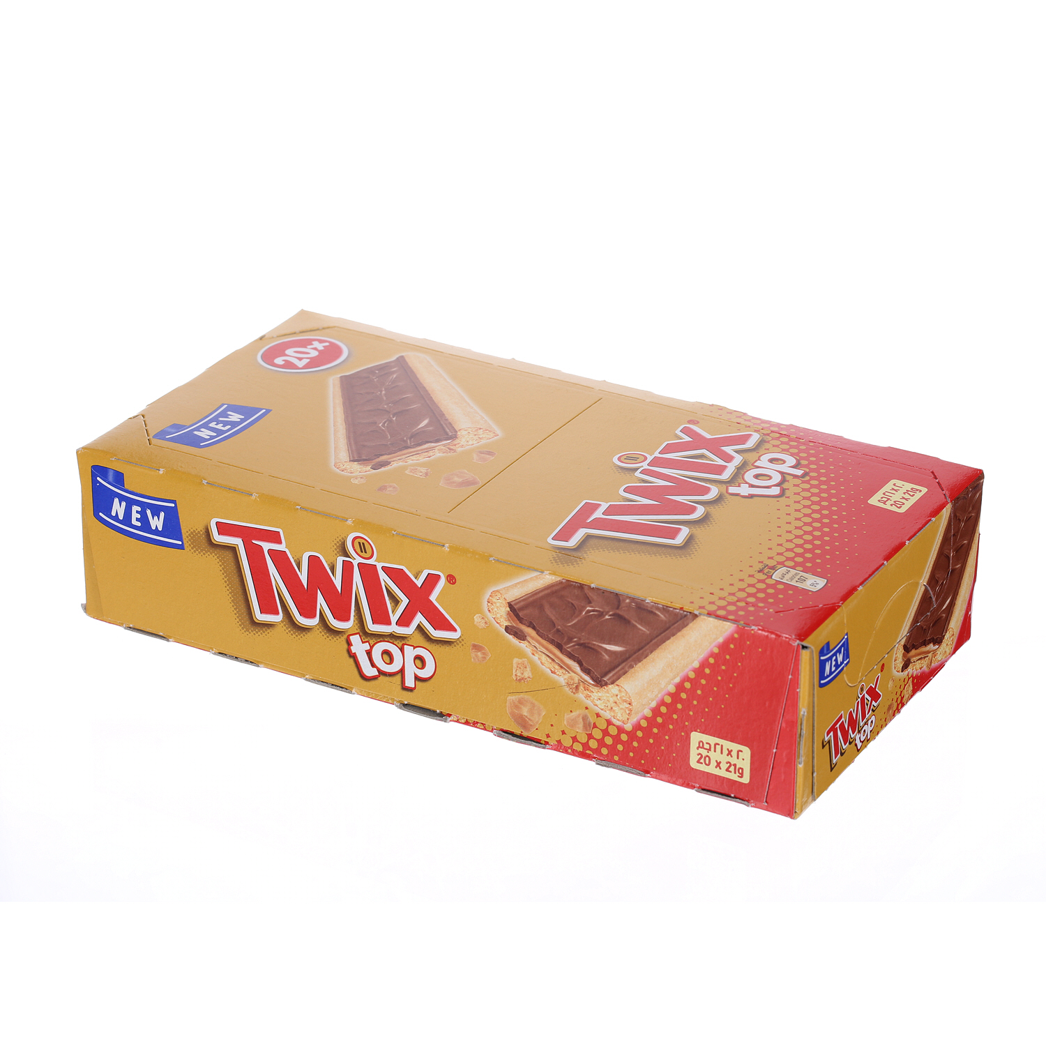 Twix Top Chocolate 21gm - 14'S