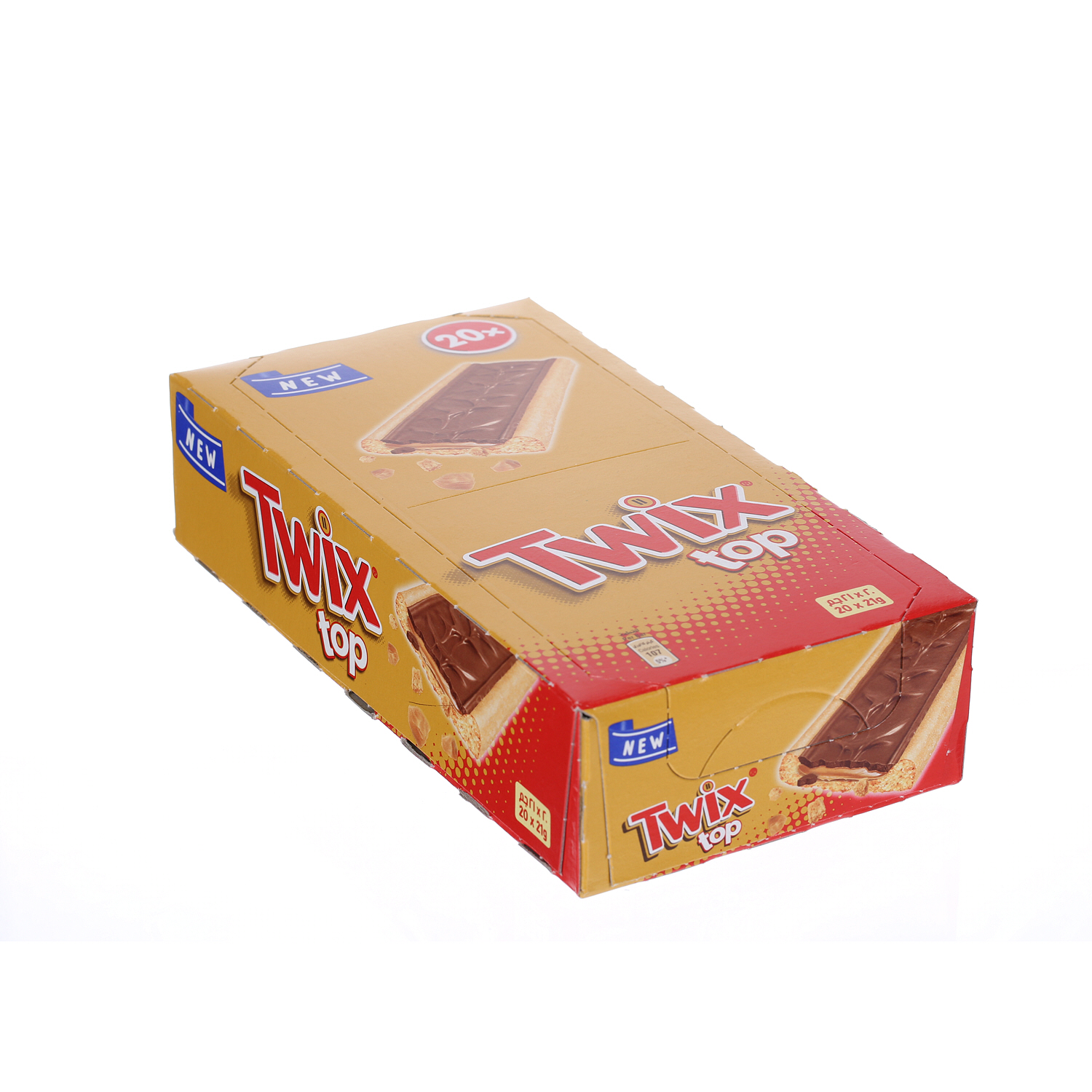 Twix Top Chocolate 21gm - 14'S