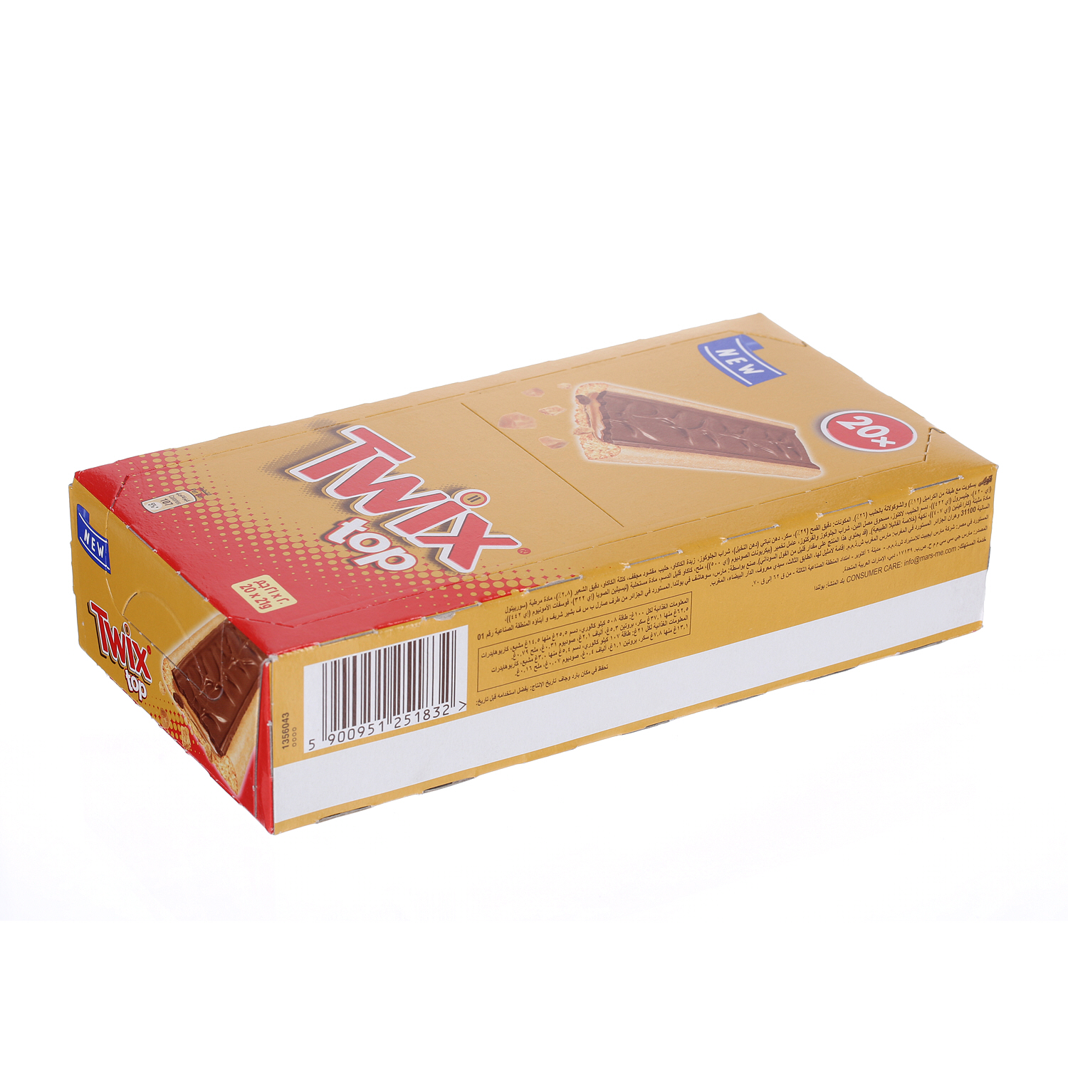 Twix Top Chocolate 21gm - 14'S