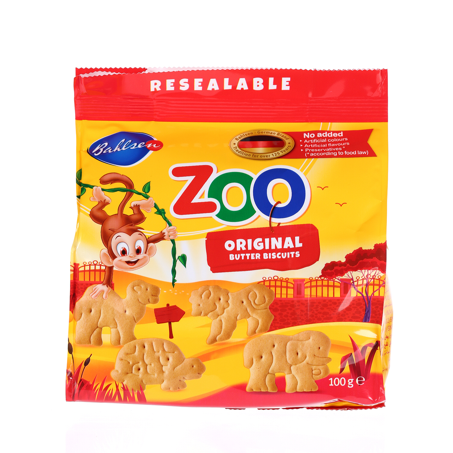 Bahlsens Mini Biscuits Zoo Jungle Original 100gm