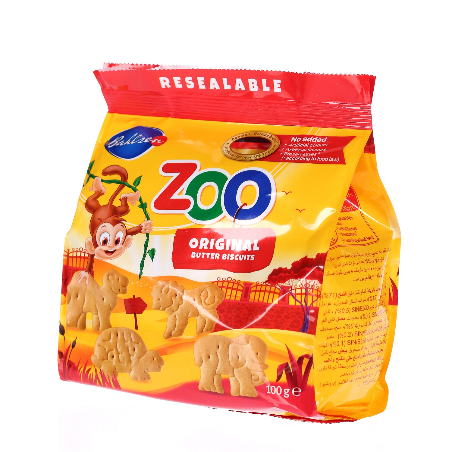 Bahlsens Mini Biscuits Zoo Jungle Original 100 g