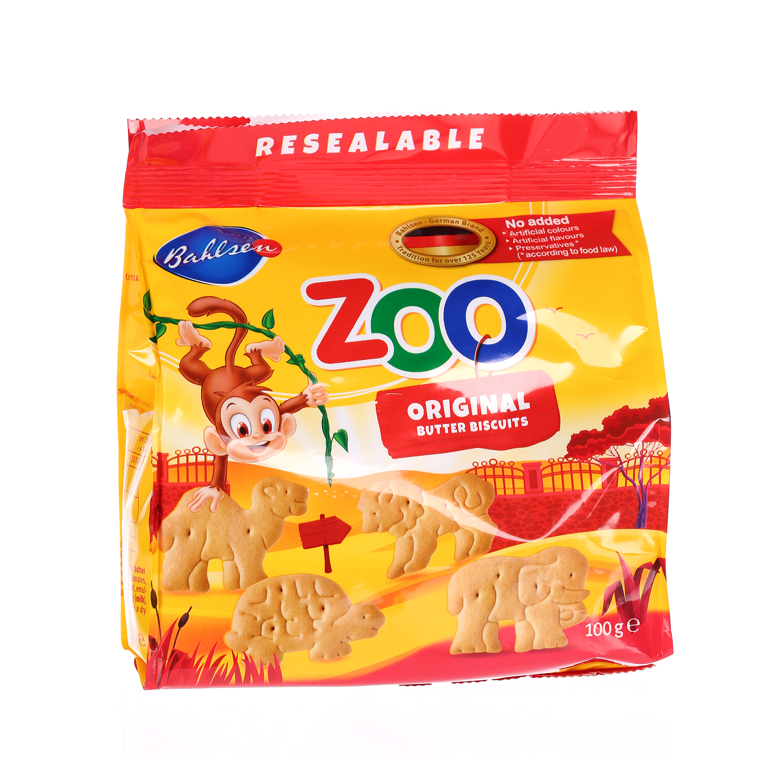 Bahlsens Mini Biscuits Zoo Jungle Original 100 g