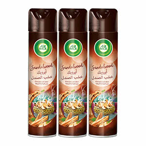 Air Wick Sandalwood Aerosol 300 ml (2 + 1 Free)