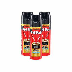 Pif Paf Odourless Cockroach and Ant Killer 300 ml (2 + 1 Free)