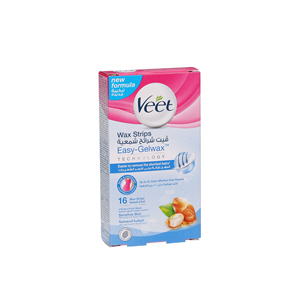 Veet Hair Removal Strips Sensitive Skin 16 Pack