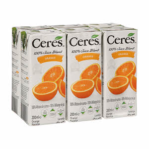 Ceres Orange Juice 6 x 200 ml