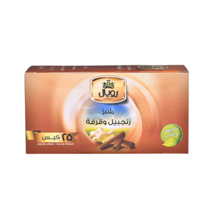 Royal Ginger & Cinnamon Tea Bags 2 g × 25 Pack