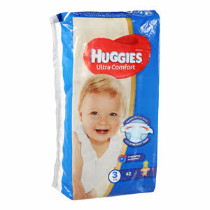 Huggies Extra Care Diaper Size 3 4-9 Kg 42 Pieces