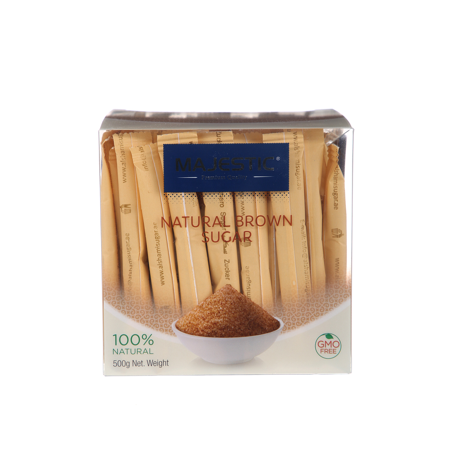 Majestic Brown Sugar Sticks 500 g