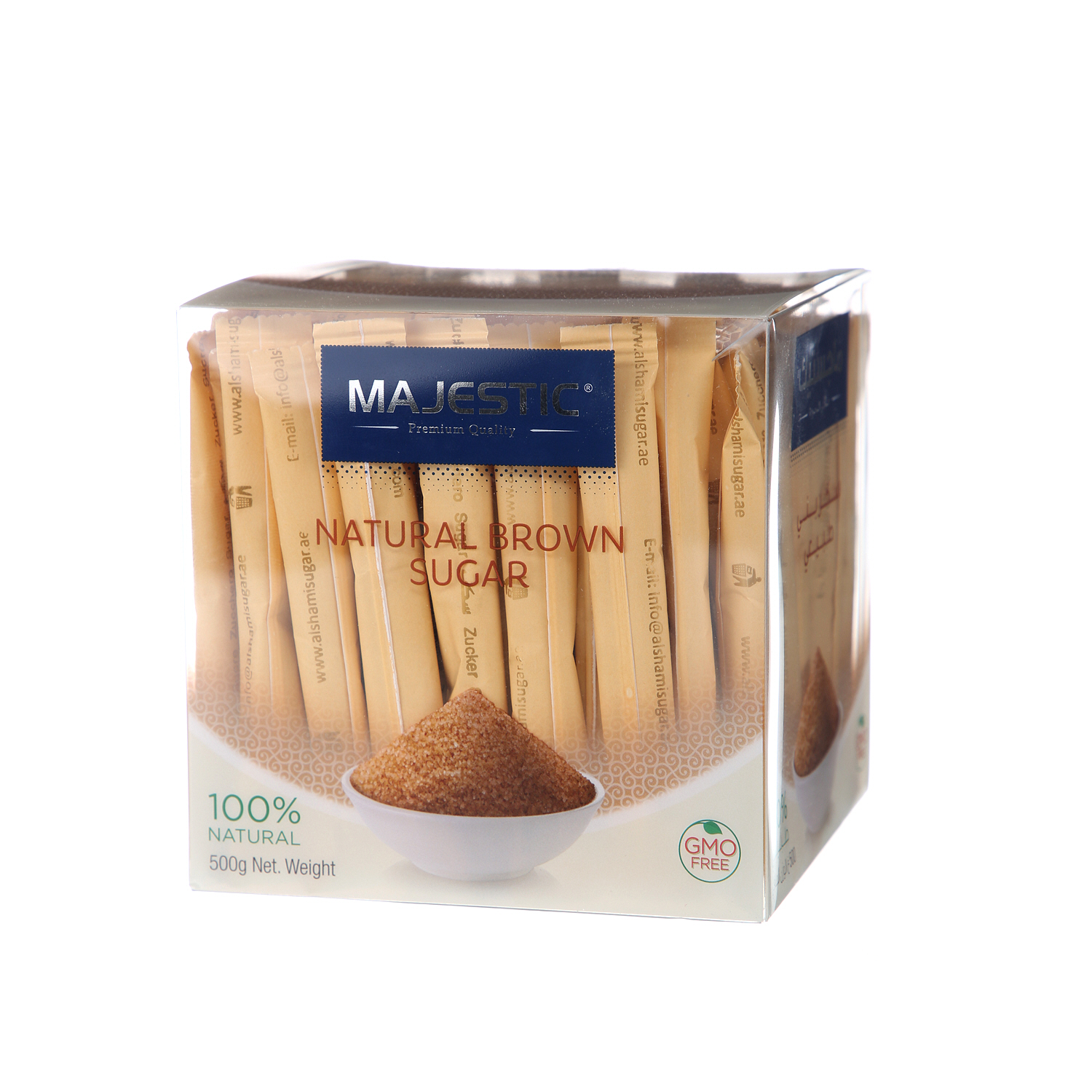 Majestic Brown Sugar Sticks 500 g