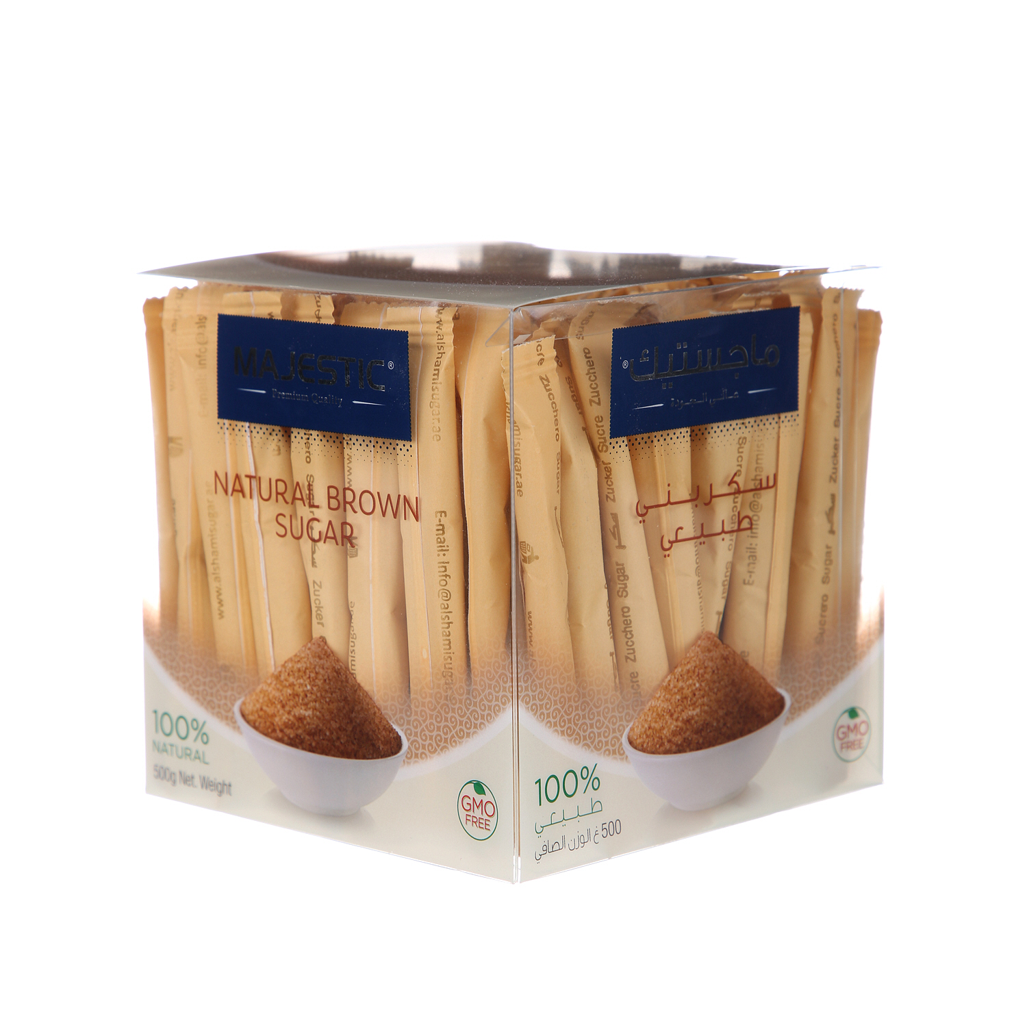 Majestic Brown Sugar Sticks 500 g