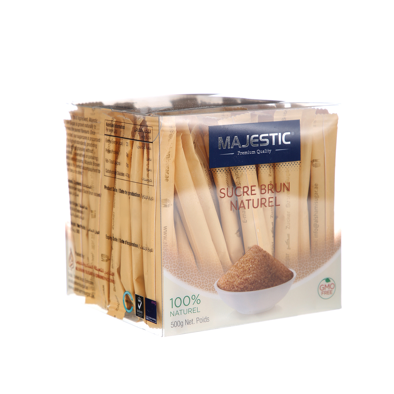 Majestic Brown Sugar Sticks 500 g