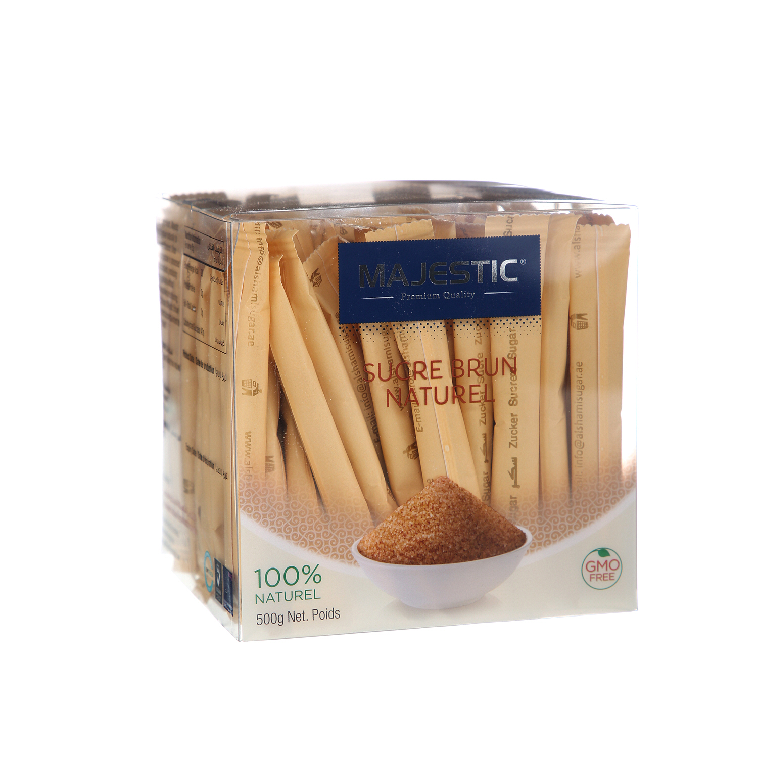 Majestic Brown Sugar Sticks 500 g