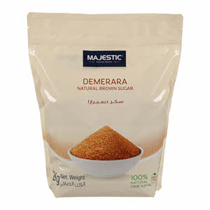 Majestic Demerara Natural Brown Sugar 2 Kg