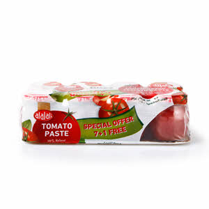 العلالي معجون الطماطم 130 جرام × 8 عبوات
