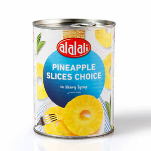 Al Alali Choice Pineapple Slices In Heavy Syrup 567 g