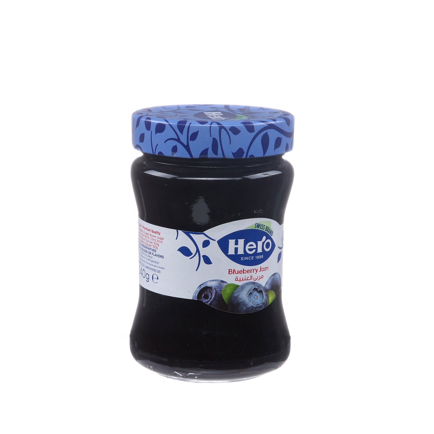 Hero Blue Berry Preserve Jam 340 g