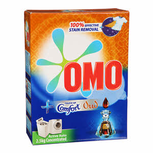 Omo Active Auto  Detergent Powder  Comfort Oud 2.5Kg