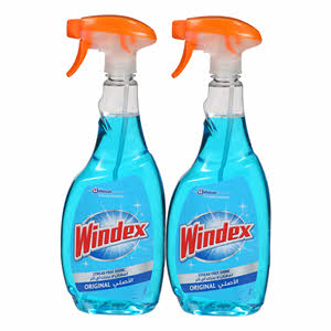 Windex Glass Cleaner 750ml × 2PCS