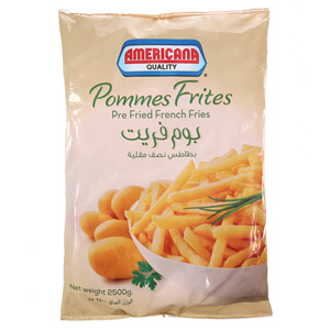 Americana French Fries 2.5 Kg