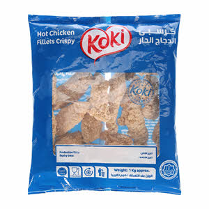 Koki Hot Crispy Chicken Fillet 1Kg