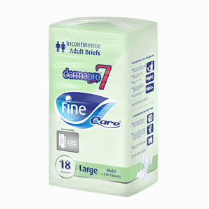 Fine Adult Diaper Fine Care Dermapro 7 18 Pack