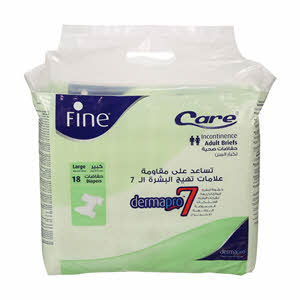 Fine Adult Diaper Fine Care Dermapro 7 18 Pack