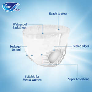 Fine Care Incontinence Unisex 14 Pieces