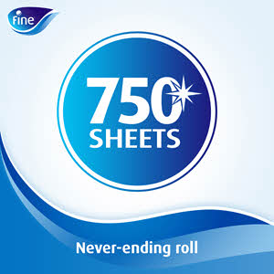 Fine Mega Roll 750 Sheets