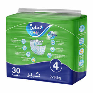 Fine Baby Diapers Size 4 × 30 diapers
