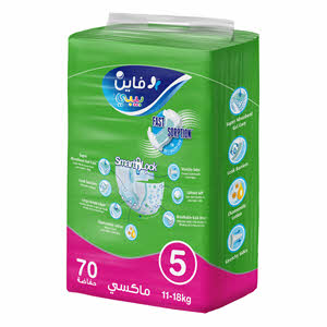 Fine Baby Diaper Super Dry Maxi 70 Diaper