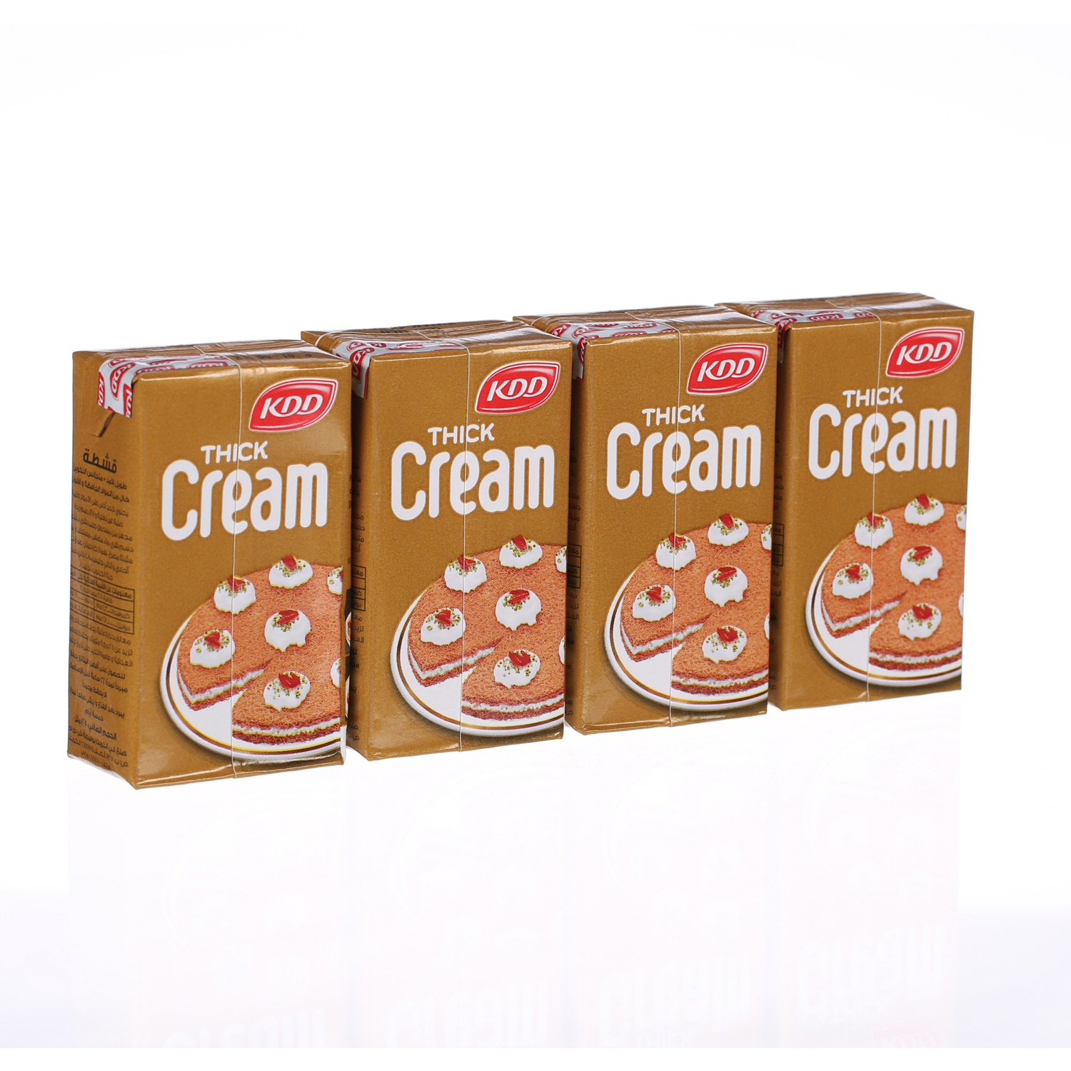 KDD Thick Cream 125 ml × 4 Pack