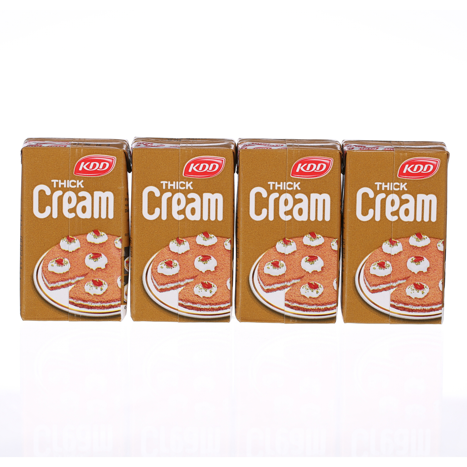 KDD Thick Cream 125 ml × 4 Pack